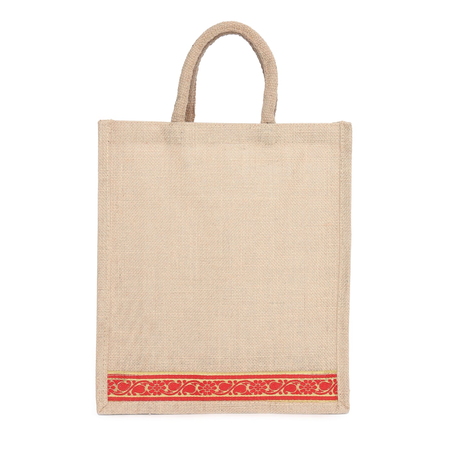 Eco-Friendly Jute Carry Bags | Reusable Shopping Bags for Daily Use with Zipper | Durable & Lightweight