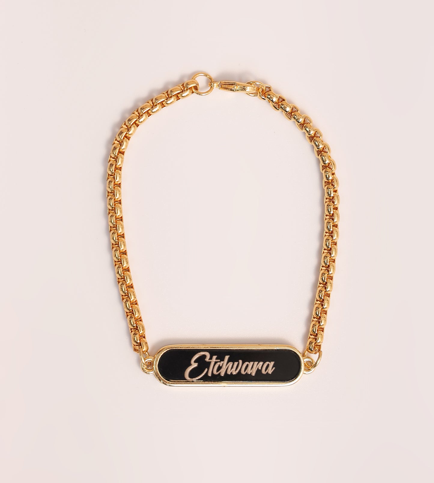Personalized Name Engraved Bracelet | Custom Gift for Men & Women | 4 Colors | Daily & Party Wear