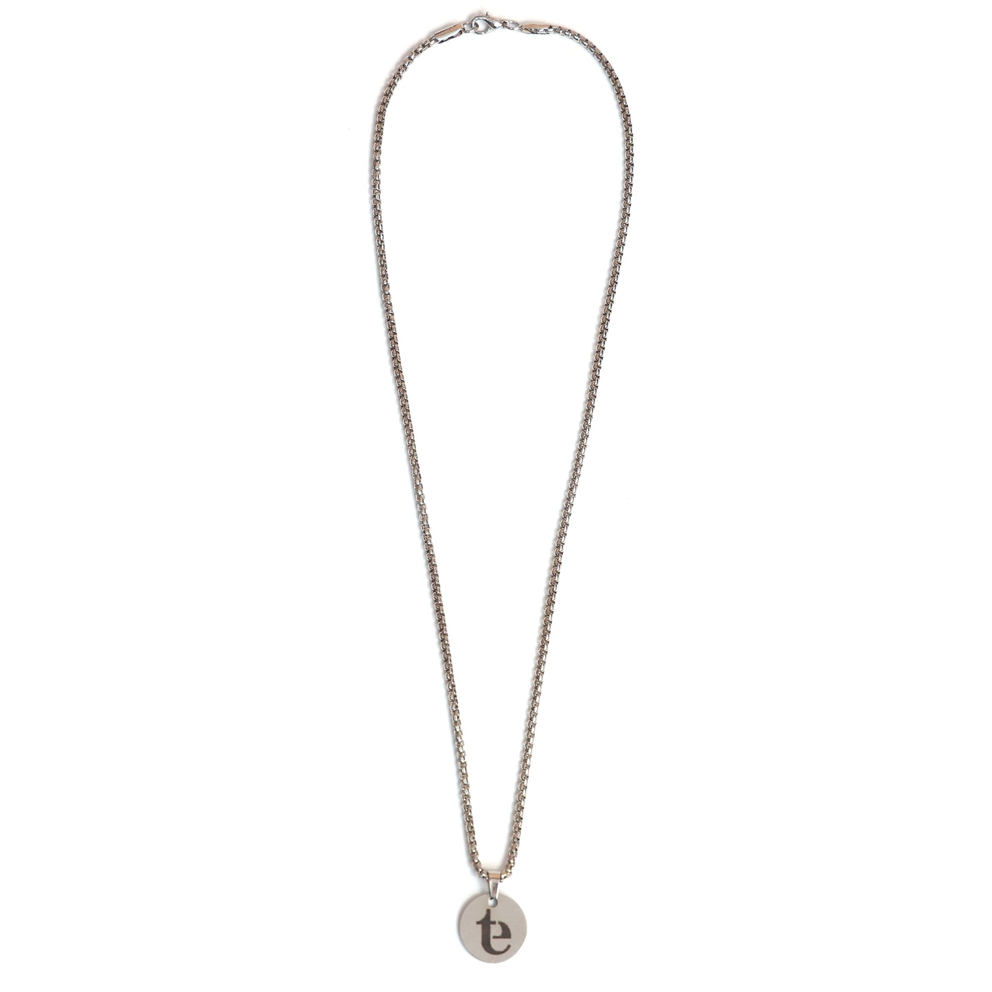 Personalized Stainless Steel  Pendant Necklace | Custom Engraved Name | Gold, Rose Gold, Black & Silver | Stylish Gift for Men & Women