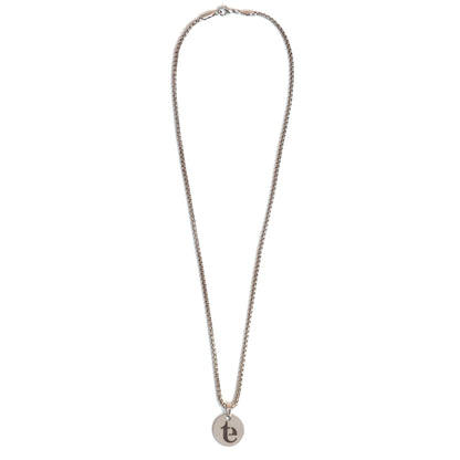 Personalized Stainless Steel  Pendant Necklace | Custom Engraved Name | Gold, Rose Gold, Black & Silver | Stylish Gift for Men & Women