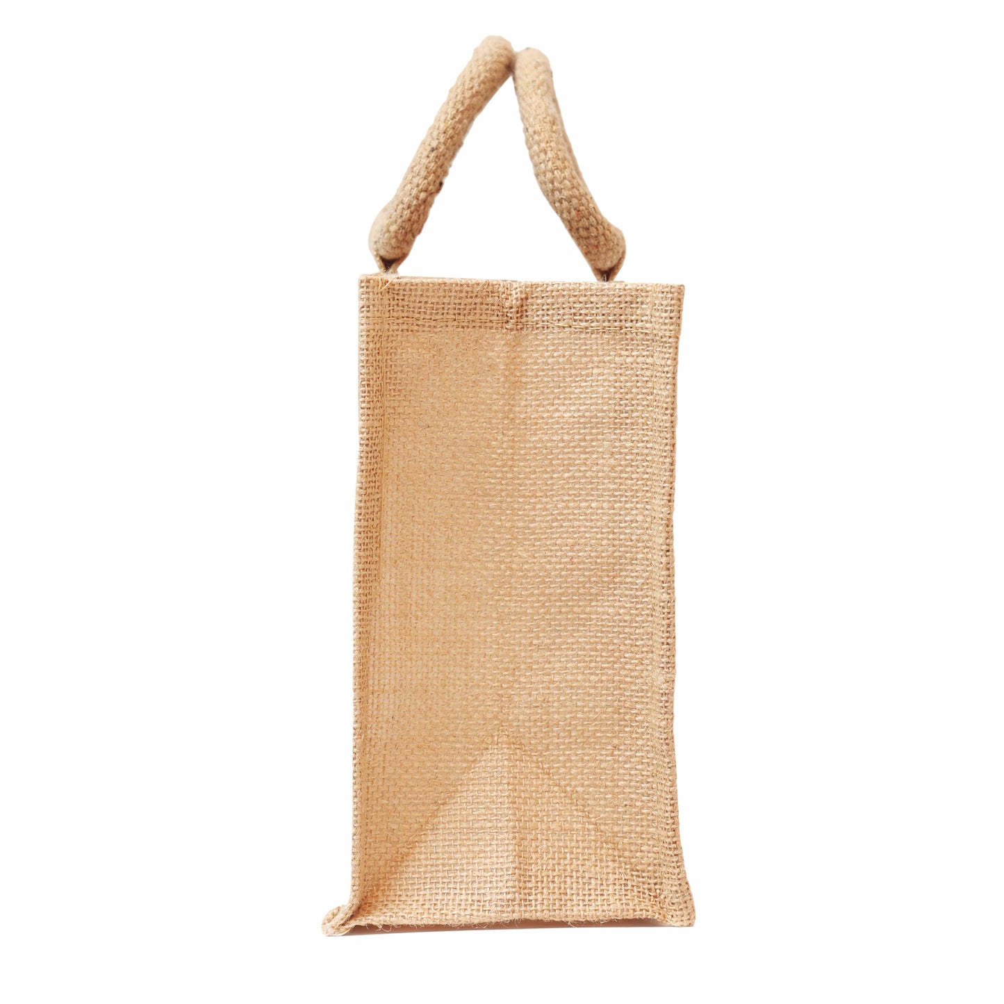 Jute Gift Bag with Transparent Window for Gifting & Return Gifts –   12*10*5 Inch