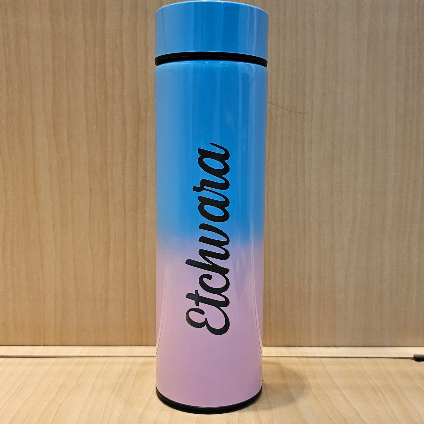 500ml Personalized Water Bottle | Stainless Steel | LED Temp Display | Hot & Cold