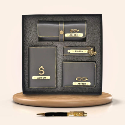 Etchvara 6-in-1 Personalized Gift Hamper for Men – Premium Customized Set
