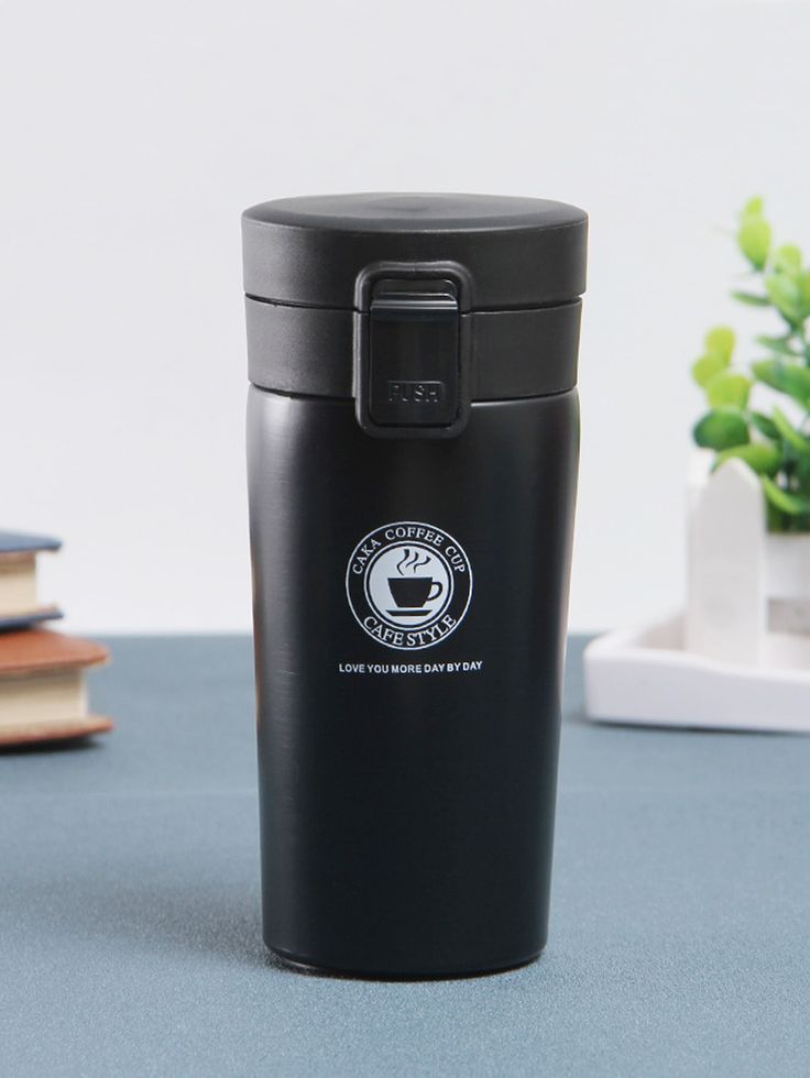 300ml Stainless Steel Coffee Mug – Vacuum Insulated Travel Tumbler with Flip Lid & Mesh Filter, Hot & Cold Beverage Mug, Gift for Men & Women