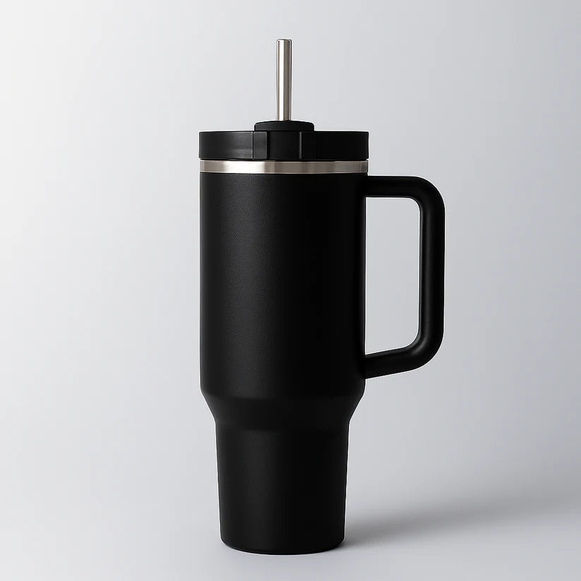 Customized Stanley Mug 1200ml | Personalized Stainless Steel Tumbler | Hot & Cold Insulated Flask | Custom Name Logo Gift Mug for Men & Women