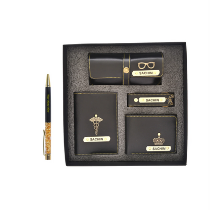 Etchvara 6-in-1 Personalized Gift Hamper for Men – Premium Customized Set