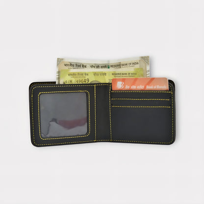 Etchvara Personalized Men’s Wallet & Keychain – Gift Set