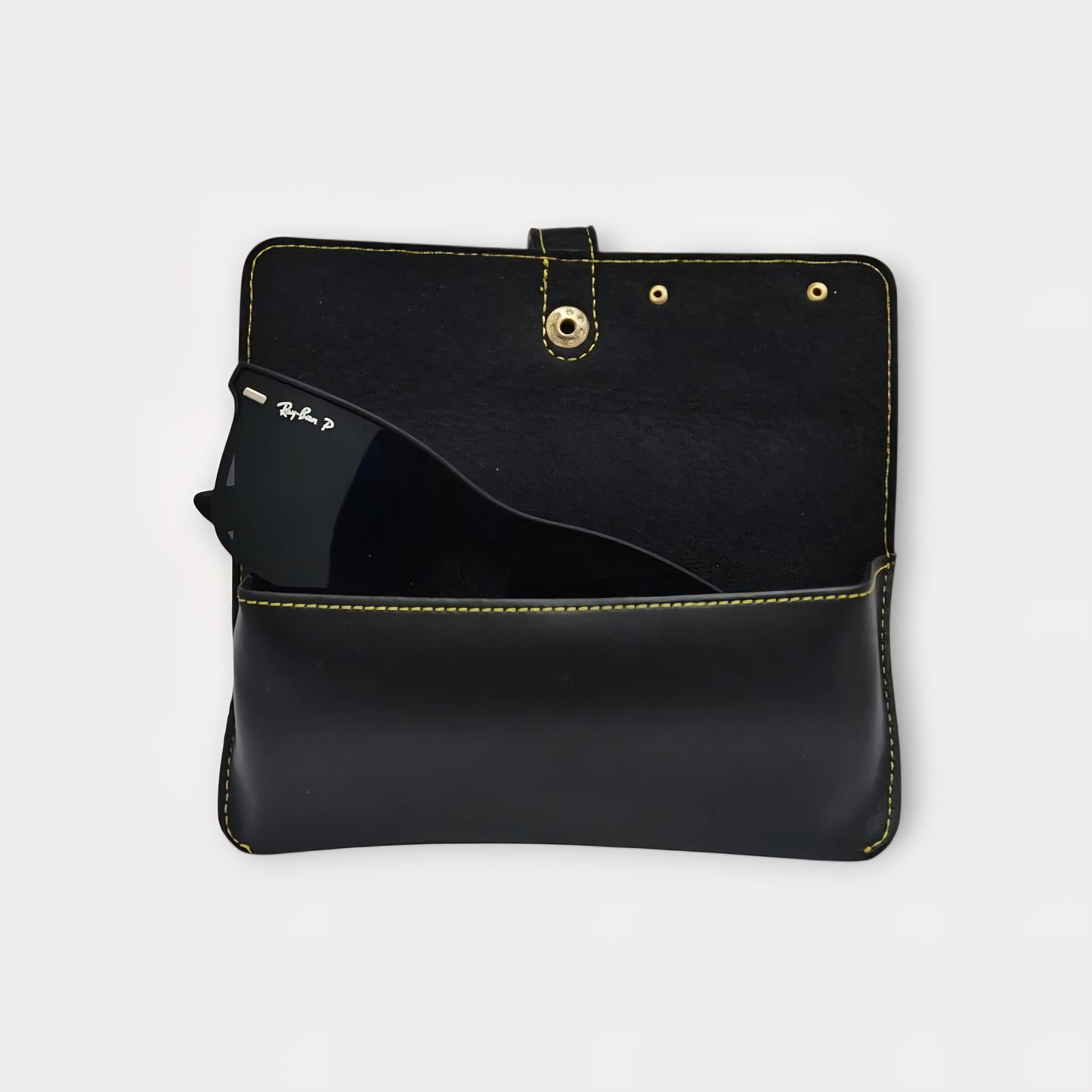 Etchvara 4-in-1 Personalized Leather Gift Set for Men – Wallet, Passport, Eyewear Case