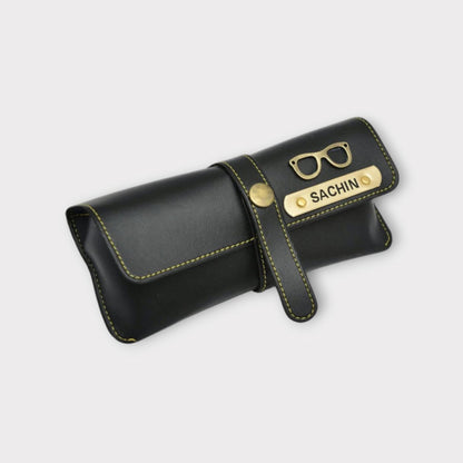 Etchvara Personalized Men’s Leather Gift Set – 3-in-1 Combo