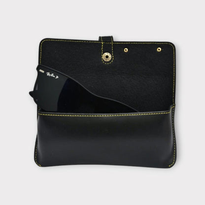 Etchvara Personalized Men’s Leather Gift Set – 3-in-1 Combo