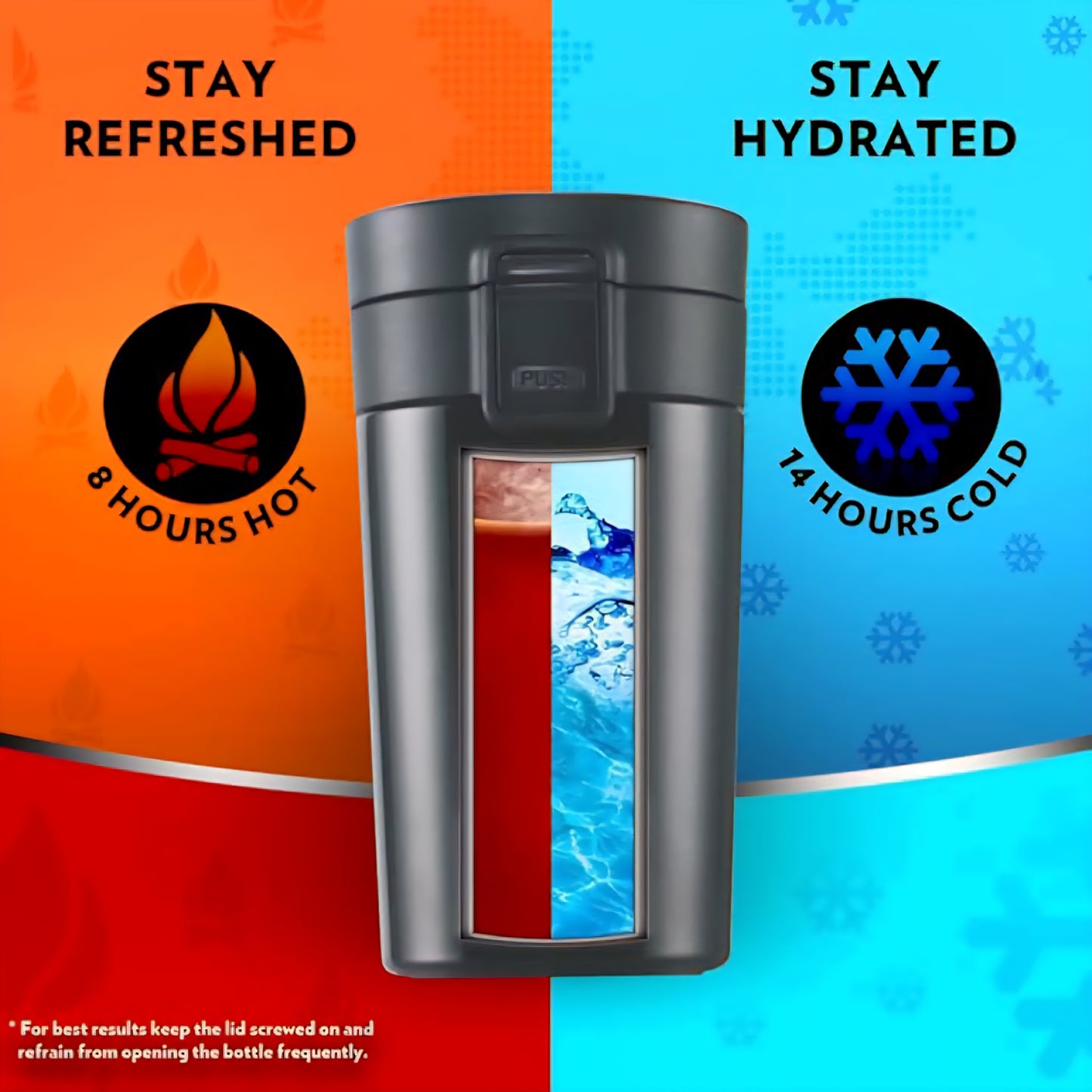 300ml Stainless Steel Coffee Mug – Vacuum Insulated Travel Tumbler with Flip Lid & Mesh Filter, Hot & Cold Beverage Mug, Gift for Men & Women