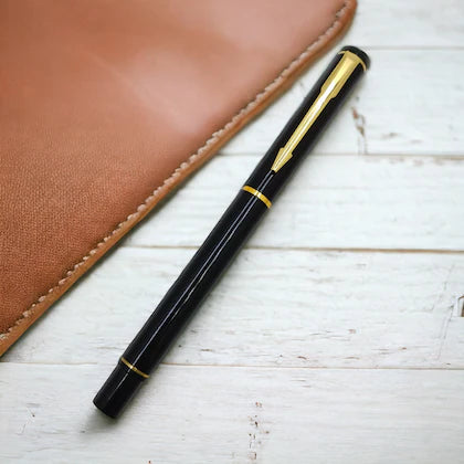 Personalized Black Satin Finish Ball Pen | Magnetic Cap | Custom Name Engraving | Elegant Office & Gift Pen | Blue Ink