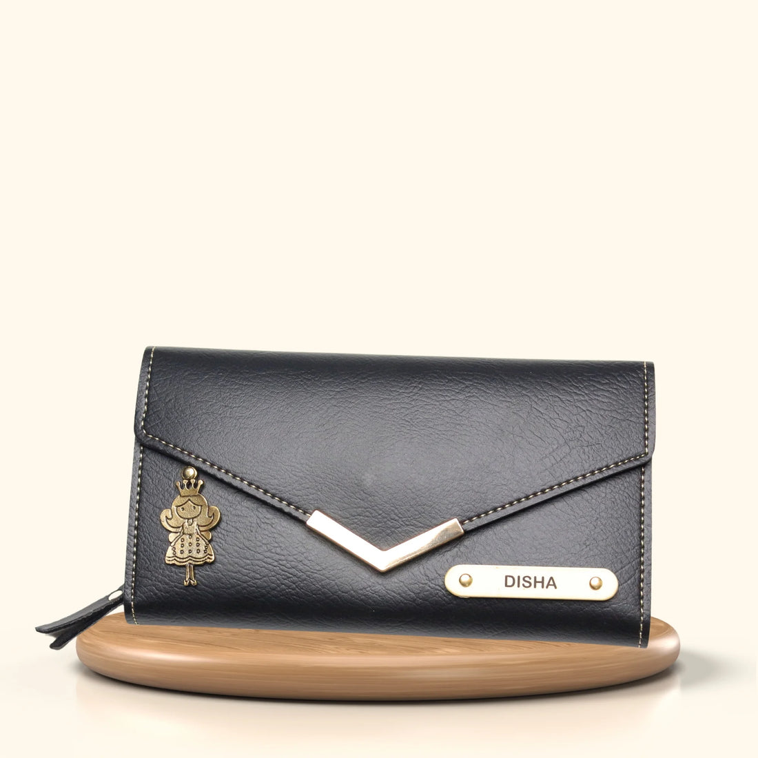 Etchvara Personalized Ladies 4 Pc Gift Set – Wallet, Passport Cover, Eyewear Case & Keychain for Raksha Bandhan, Birthday & Anniversary