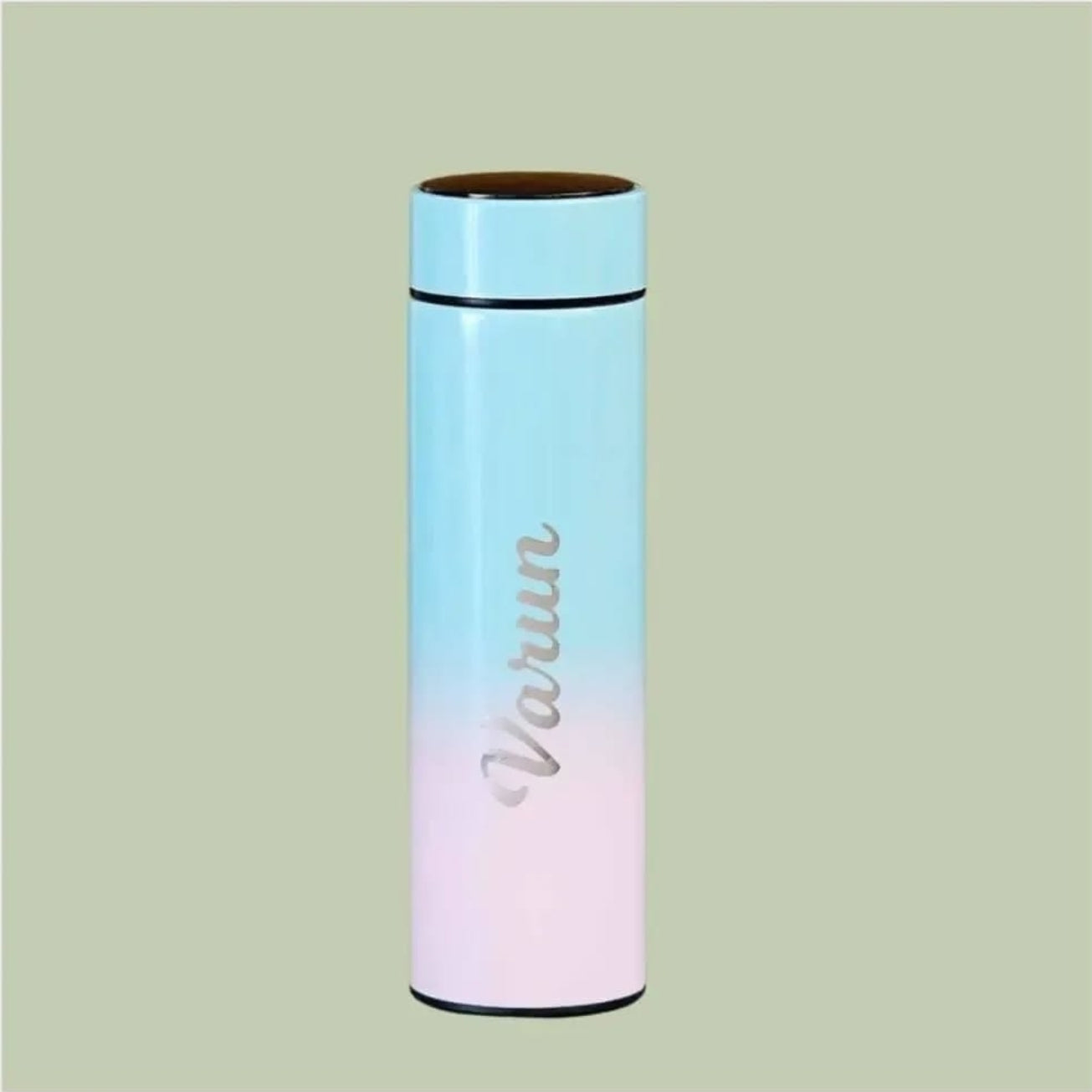 500ml Personalized Water Bottle | Stainless Steel | LED Temp Display | Hot & Cold