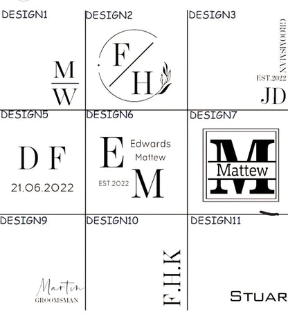 Personalized Hip Flask – 210ml Black Stainless Steel | Custom Name Engraving | Premium Gift for Men