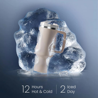 Customized Stanley Mug 1200ml | Personalized Stainless Steel Tumbler | Hot & Cold Insulated Flask | Custom Name Logo Gift Mug for Men & Women