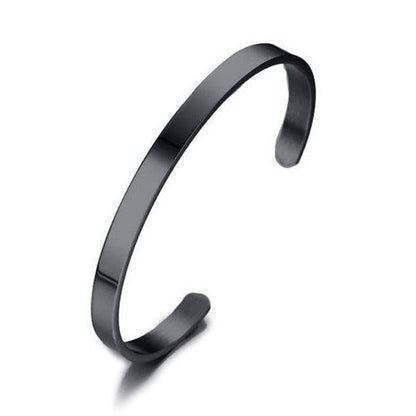 Personalized Stainless Steel Engraved Bracelet | Adjustable Name Bracelet | Gift for Him & Her