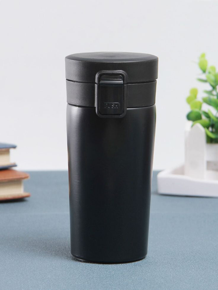 300ml Stainless Steel Coffee Mug – Vacuum Insulated Travel Tumbler with Flip Lid & Mesh Filter, Hot & Cold Beverage Mug, Gift for Men & Women